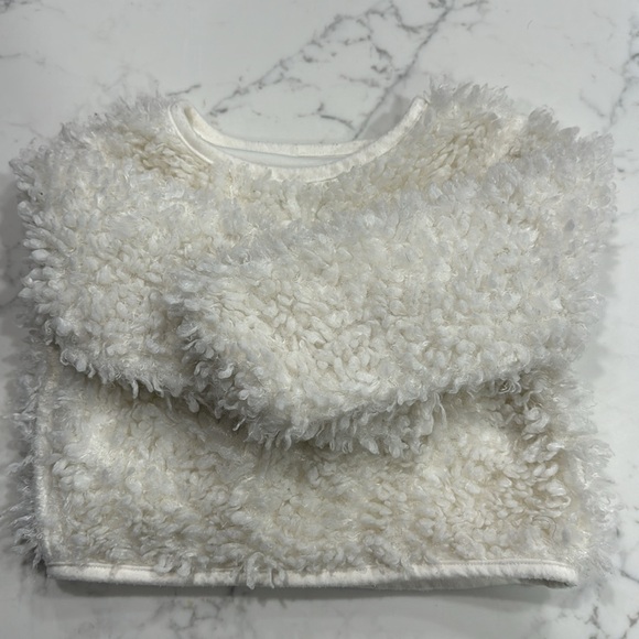Pippa & julie all white size 4 sweater - Picture 4 of 5